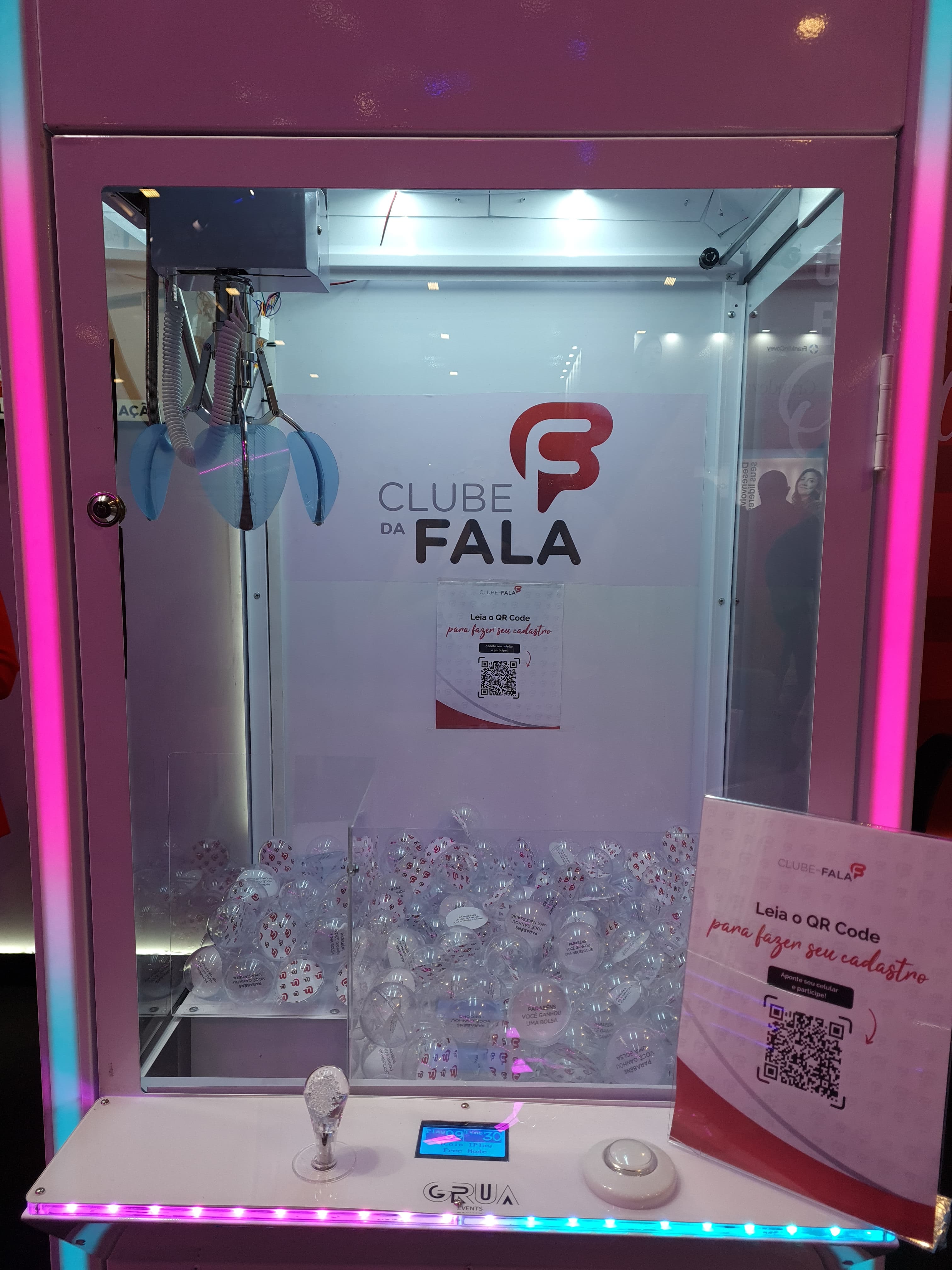 Máquina de Brindes Grua Corporation